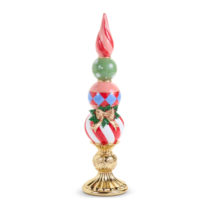 29" Finial with Bow