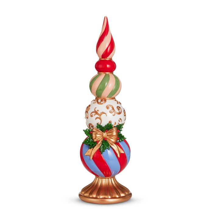 24" Finial with Bow