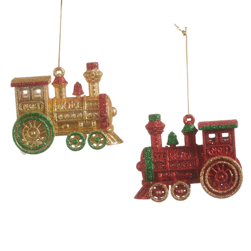 3.5" Traditional Train Ornament