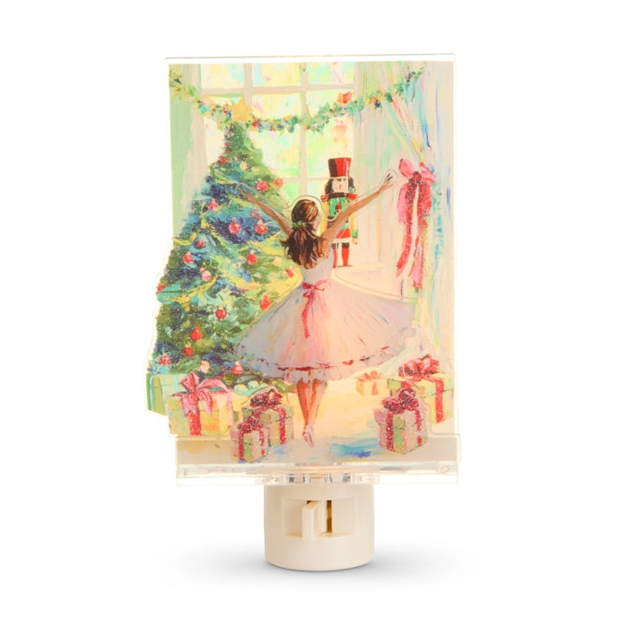 6" Twirl of the Season Layered Night Light