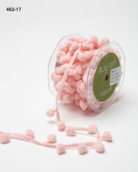 1/2 Inch Large Pom Pom String Ribbon – 462-17 Light Pink