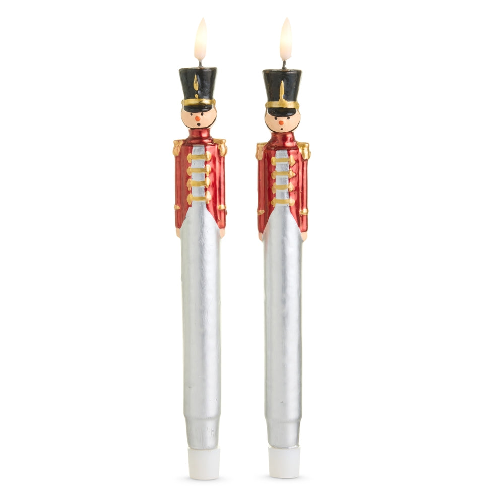 10.25" Toy Soldier Taper Candles