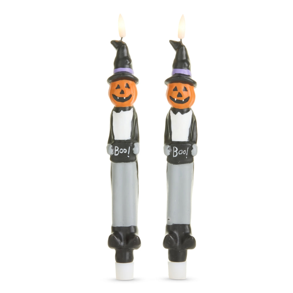 10.25" Pumpkin Butler Taper Candle