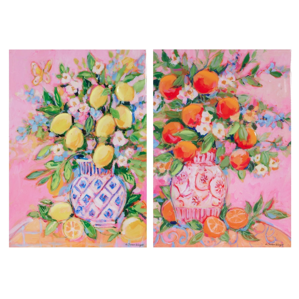 18" Citrus Arrangment Wall Art