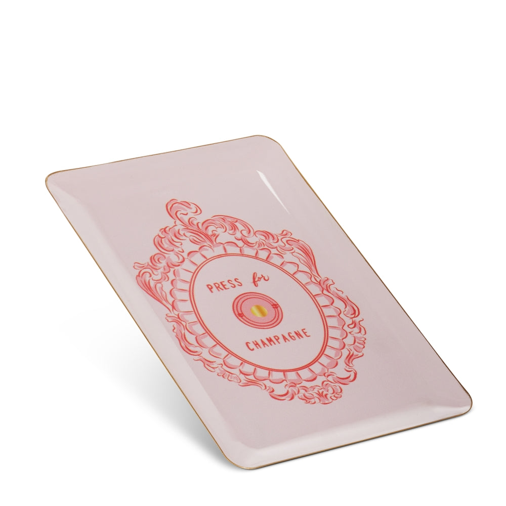12" Champagne on Call Tray