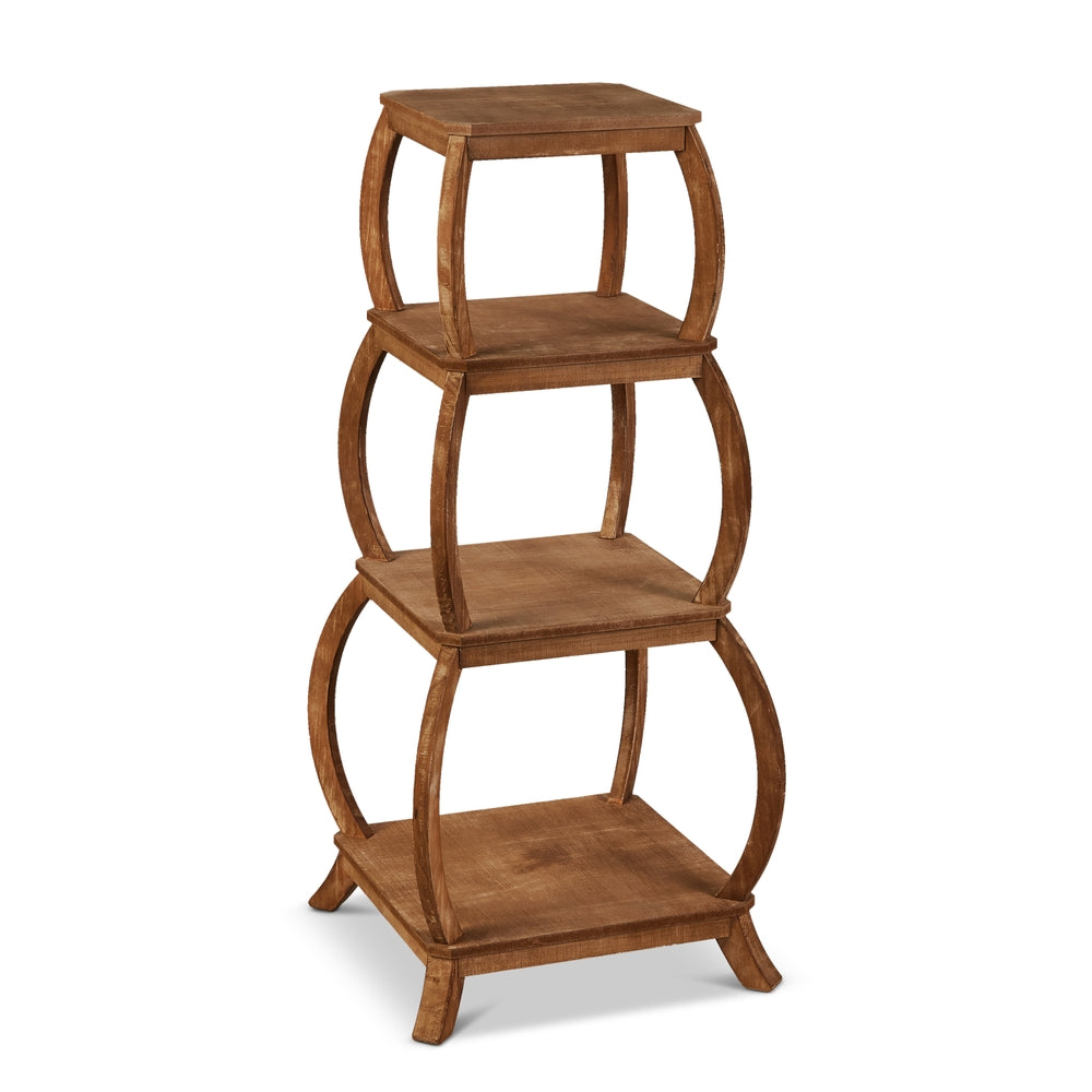 *DC* 48" Natural Tiered Stand