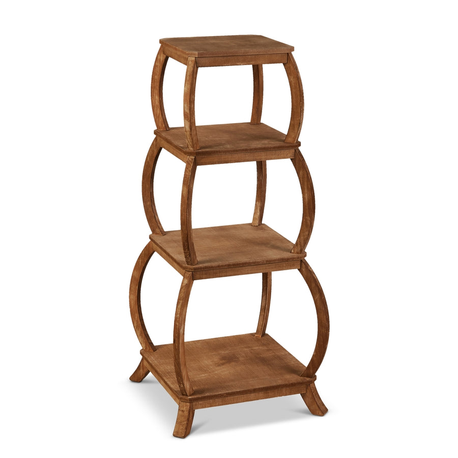 *DC* 48" Natural Tiered Stand