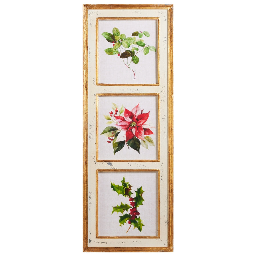 38" Pressed Floral Wall Art