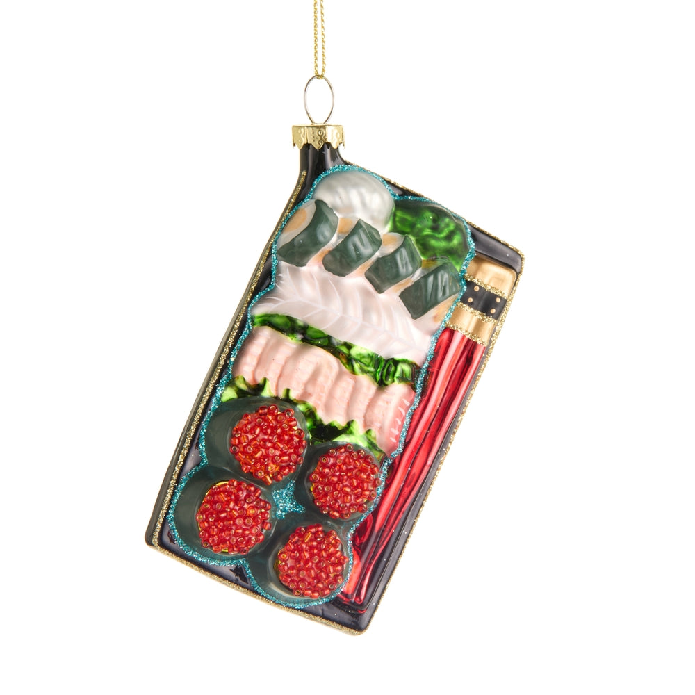 4.25" Sushi Bento Box Ornament