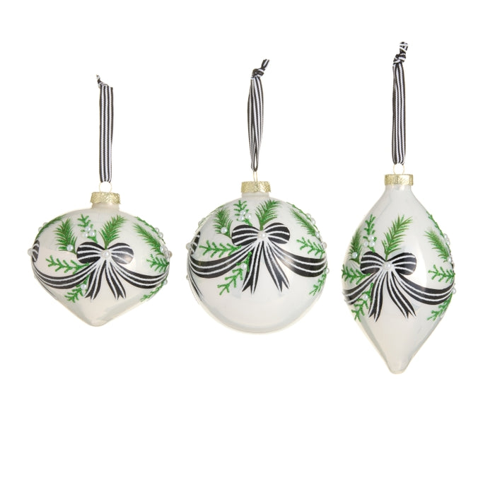 4" Bow Bunting Ornament