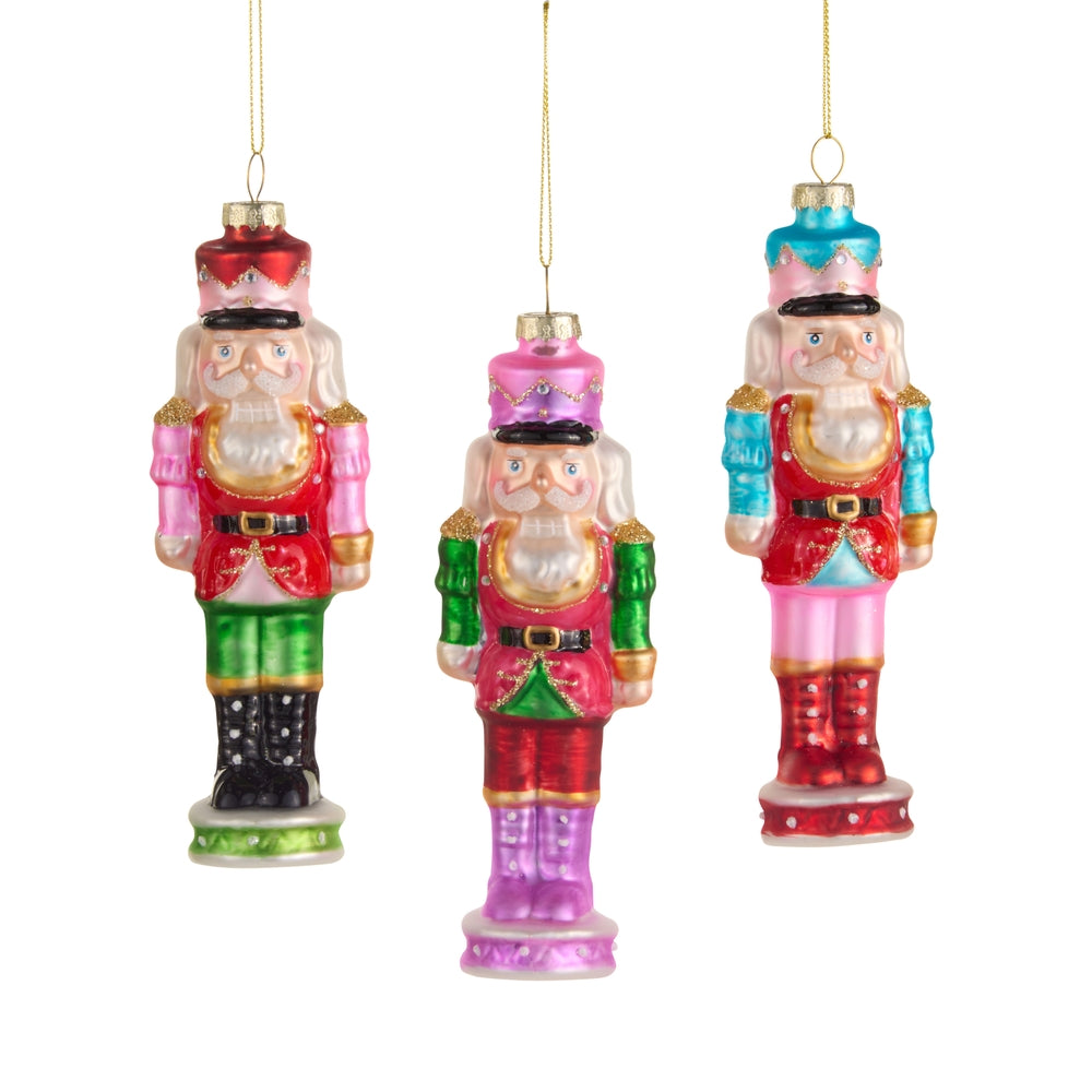 6.25" Neon Nutcracker Ornament