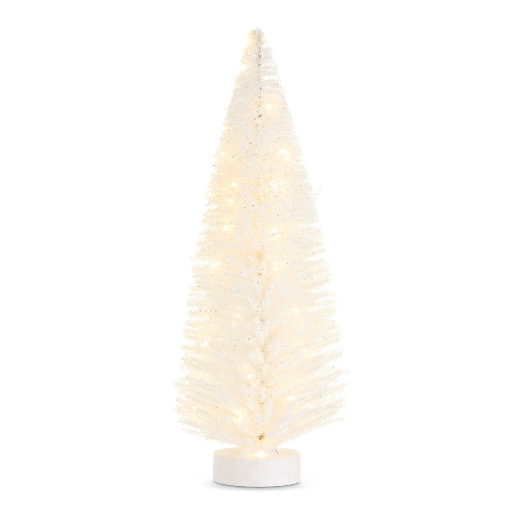 25.5" Snowy Iced Sisal Tree
