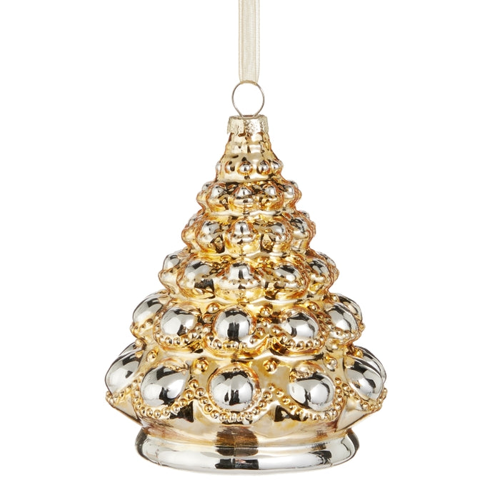 4.5" Pearl Jewel Tree Ornament