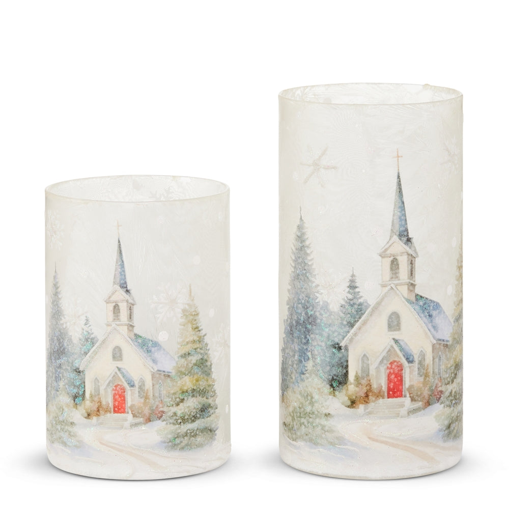 8" Chapel in the Pines Container