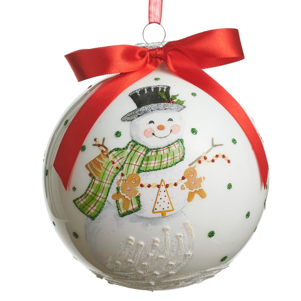 5" Gingerbread Baking Ball Ornament