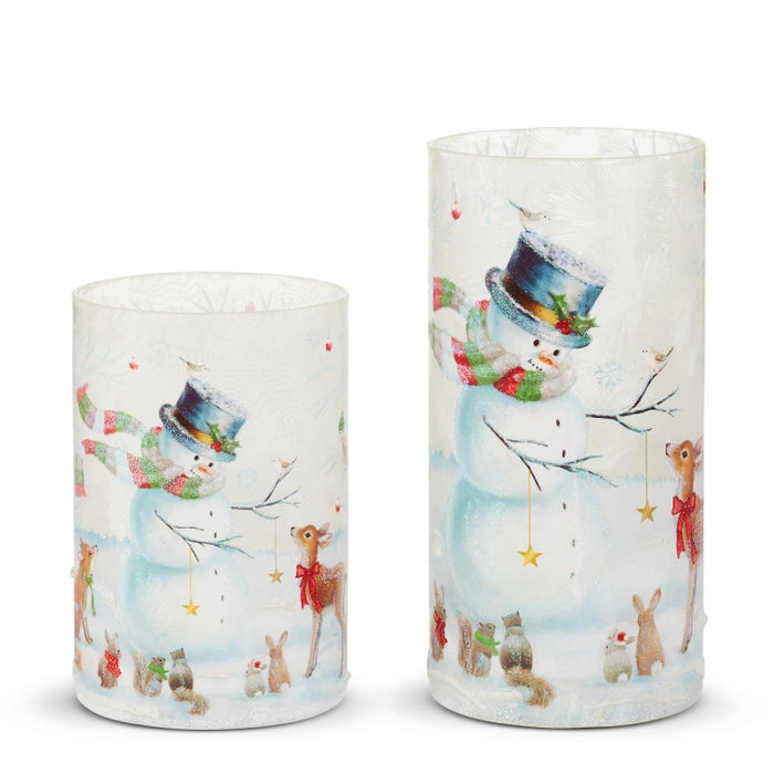 8" Woodland Christmas Party Decorative Containers