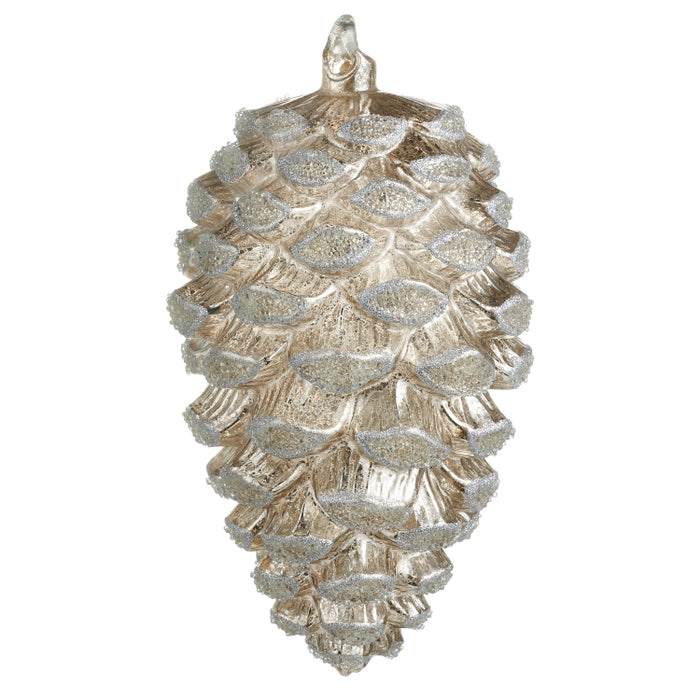 9" Pewter Pinecone Ornament
