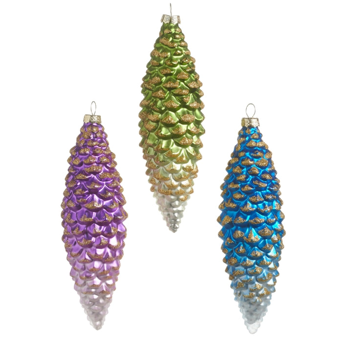 7.25" Ombre Pinecone Ornament