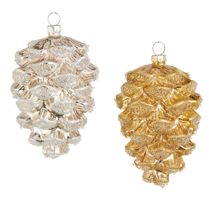 4.5" Pinecone Ornament