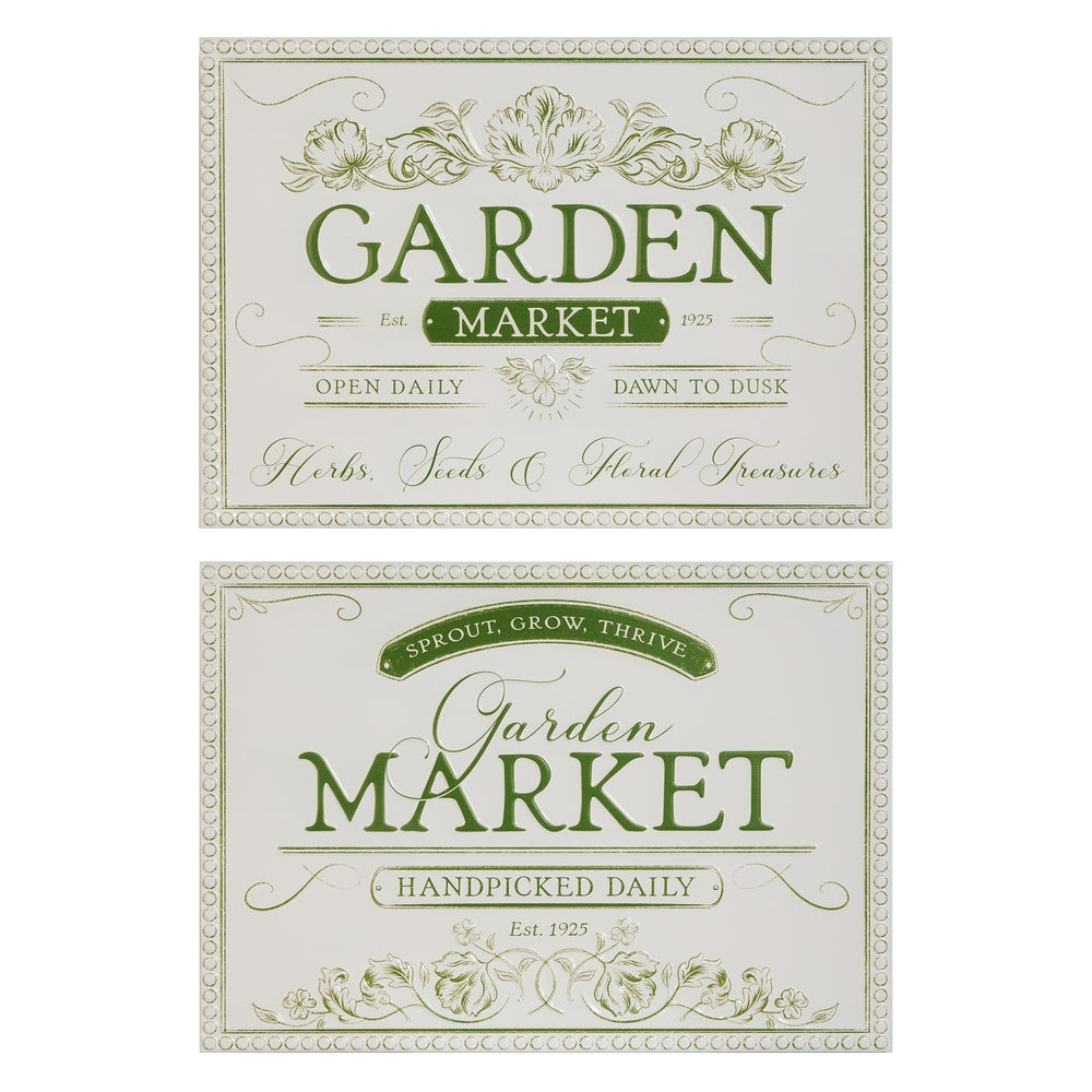 22" Garden Market Sign