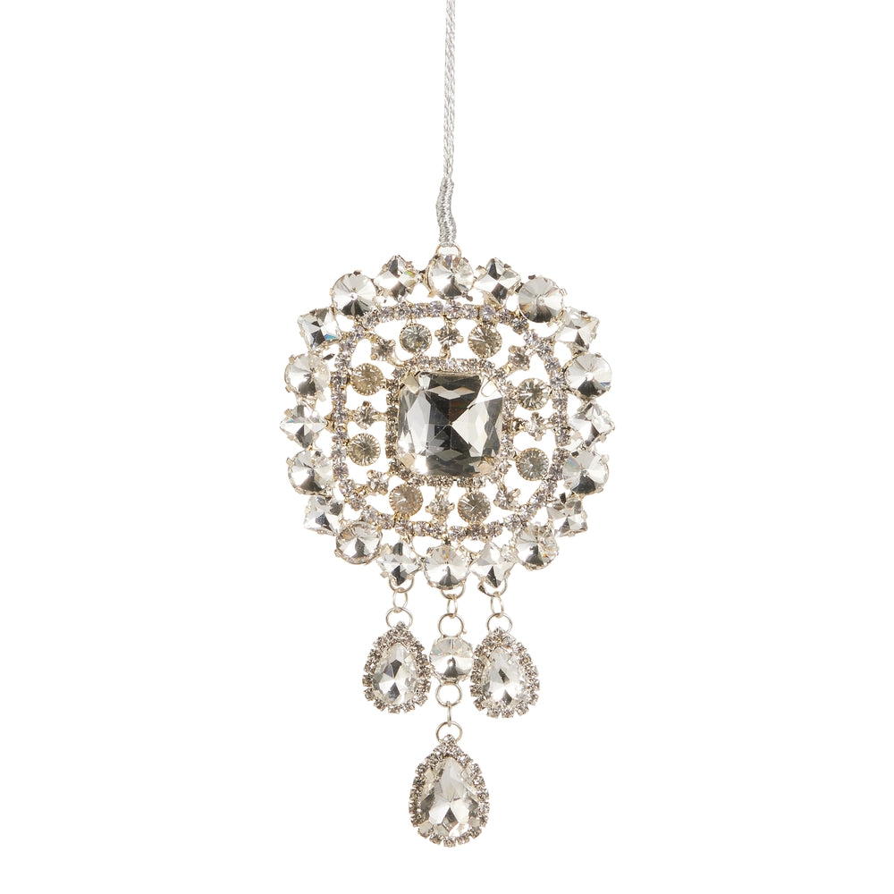 5" Gem Brooch Ornament