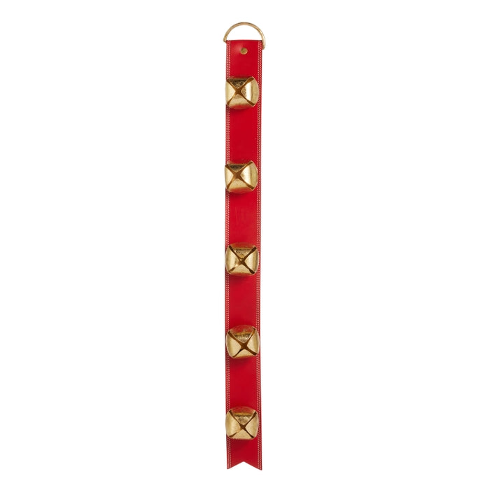 31.5" Red Sleigh Bell Strap