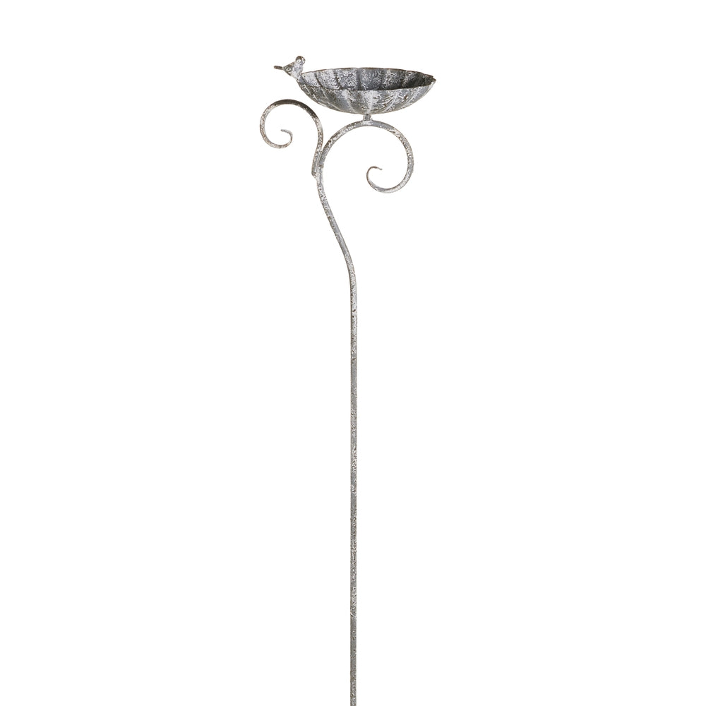 37" Decorative Bird Bath Stake
