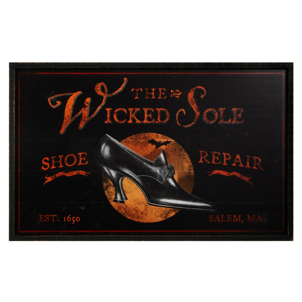 28" Wicked Sole Wall Art