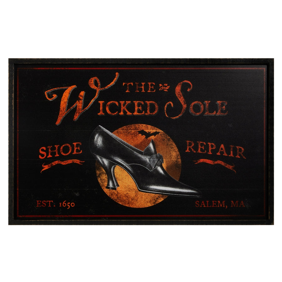 28" Wicked Sole Wall Art