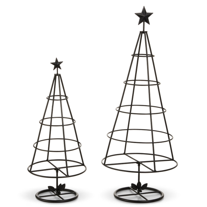 24.5" Black Display Tree Frames