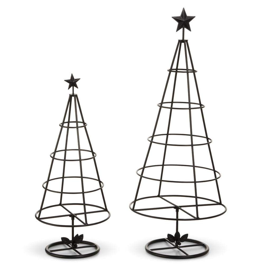 24.5" Black Display Tree Frames