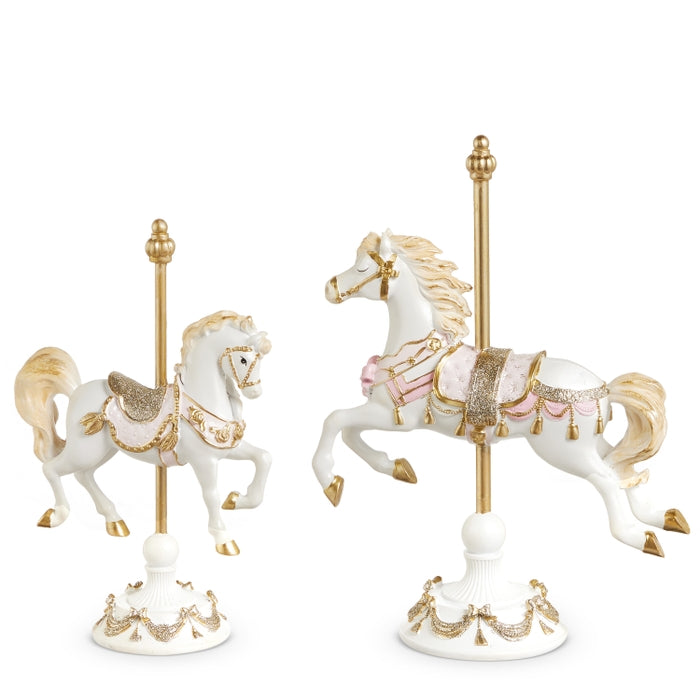 10.75" Carousel Horses