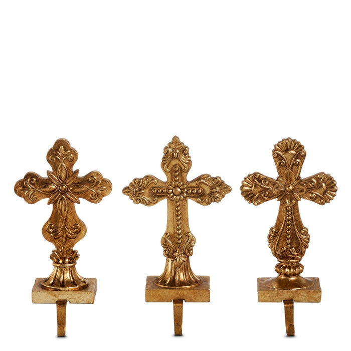 9.25" Holy Cross Stocking Holder