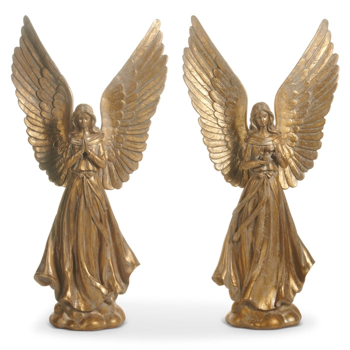 17" Gold Angels