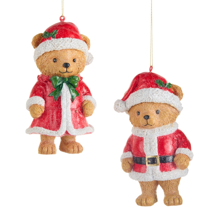 5.5" Beary Christmas Ornament