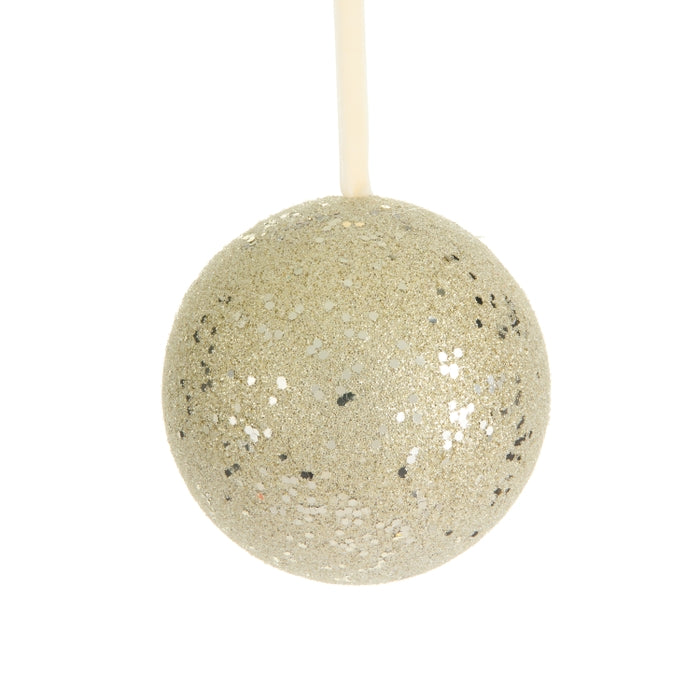 5" Champagne Ball Ornament