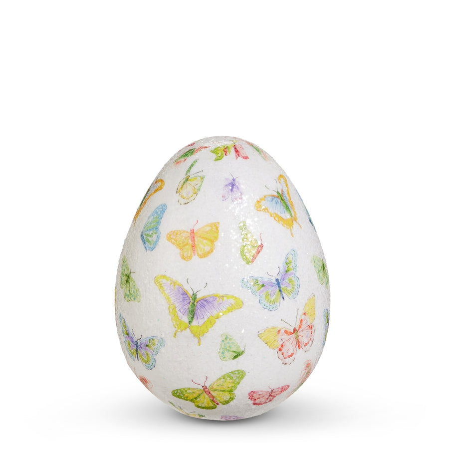 7" Butterfly Confetti Egg