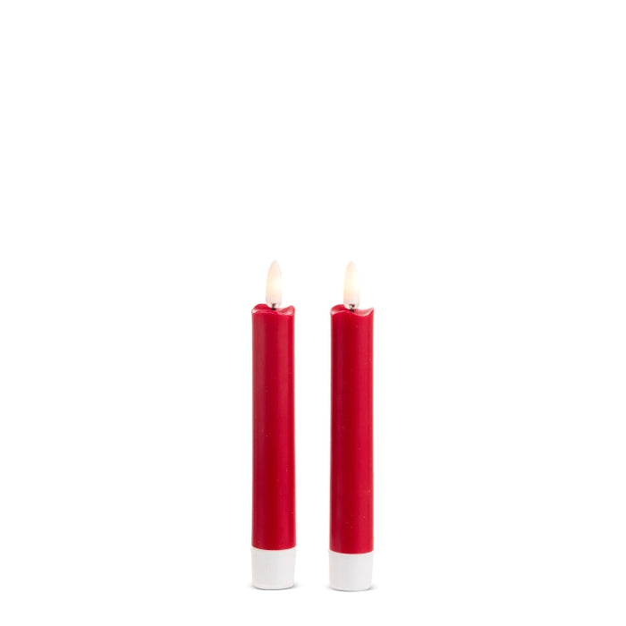 6.25" Red Taper Candles