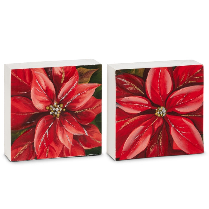 6" Christmas Blooms Block