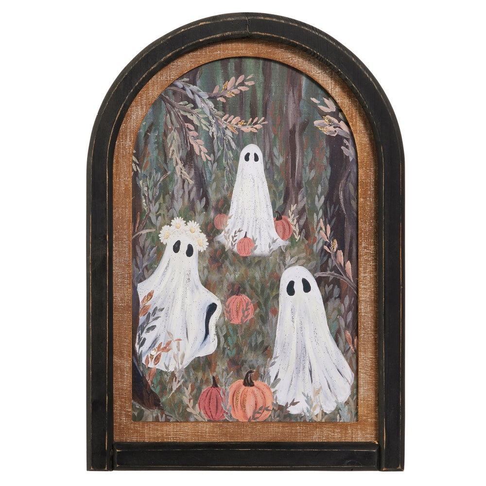 16.5" Haunted Forest Wall Art