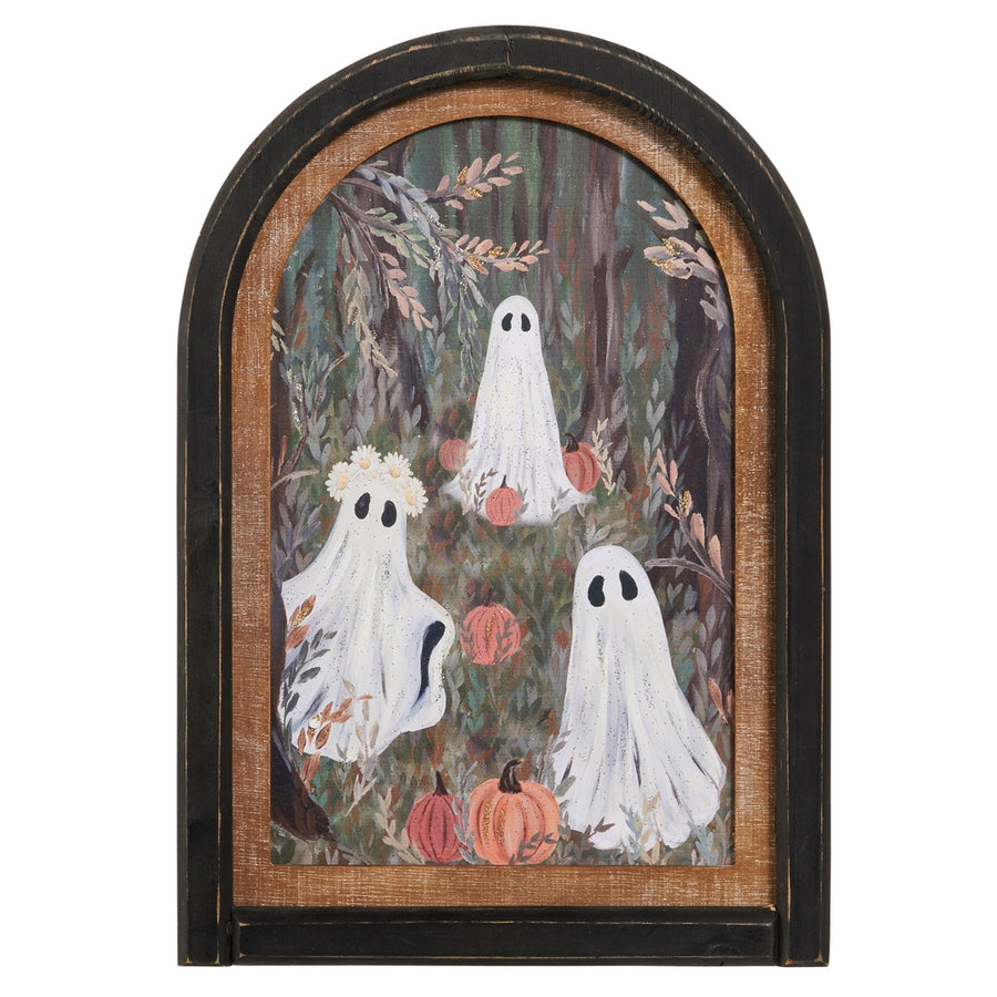 16.5" Haunted Forest Wall Art