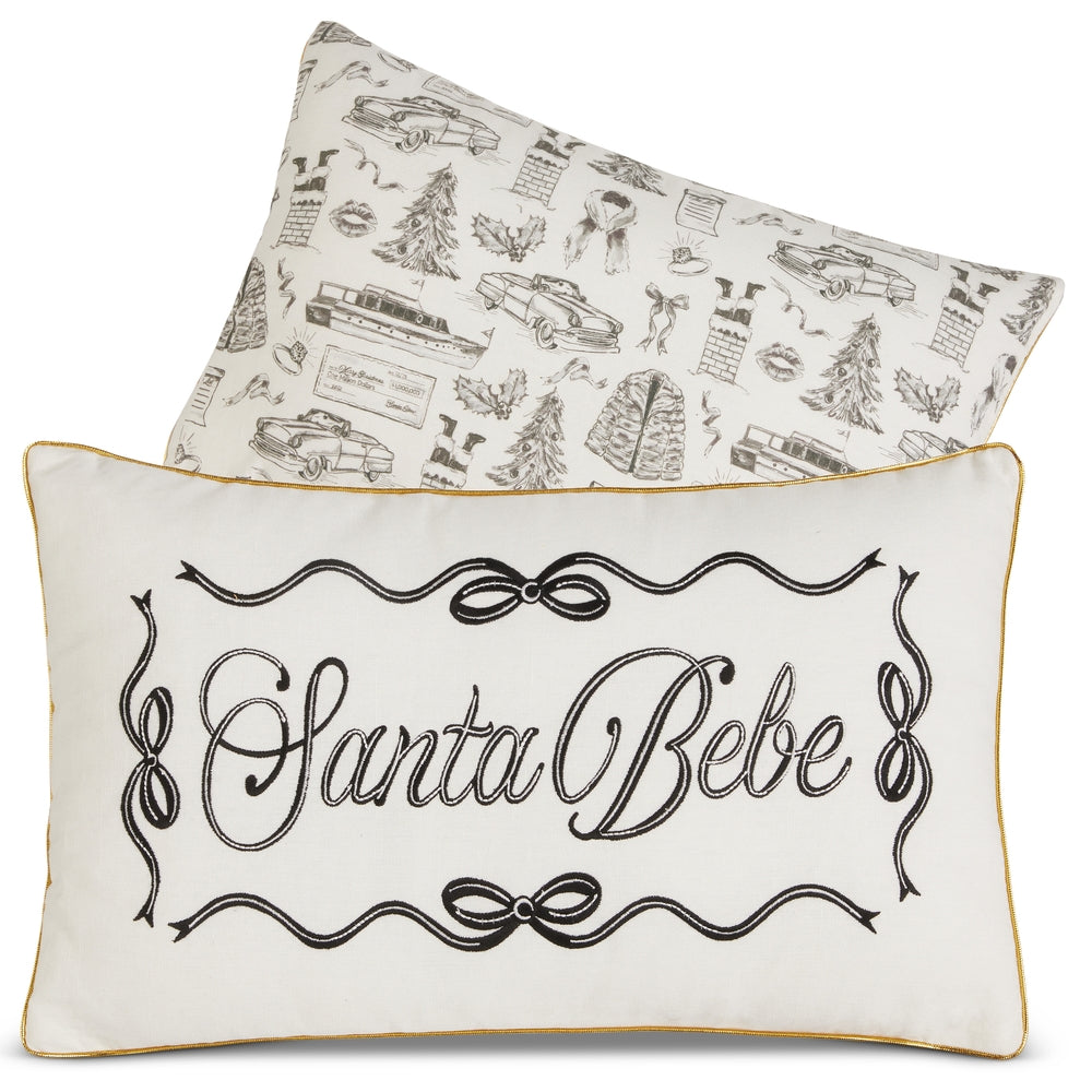 20" Santa Bebe Pillow