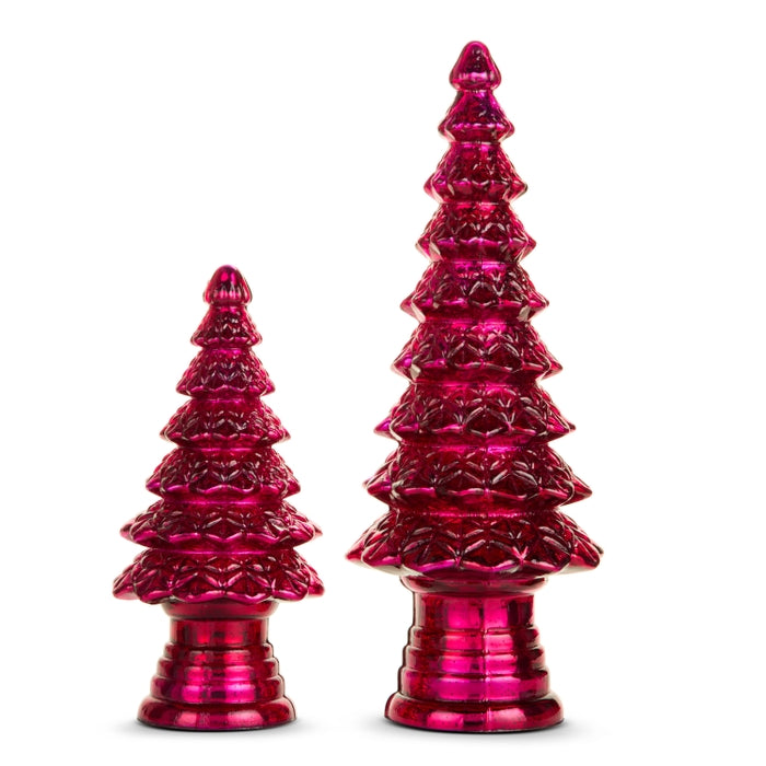 18.5" Layered Pattern Raspberry Trees