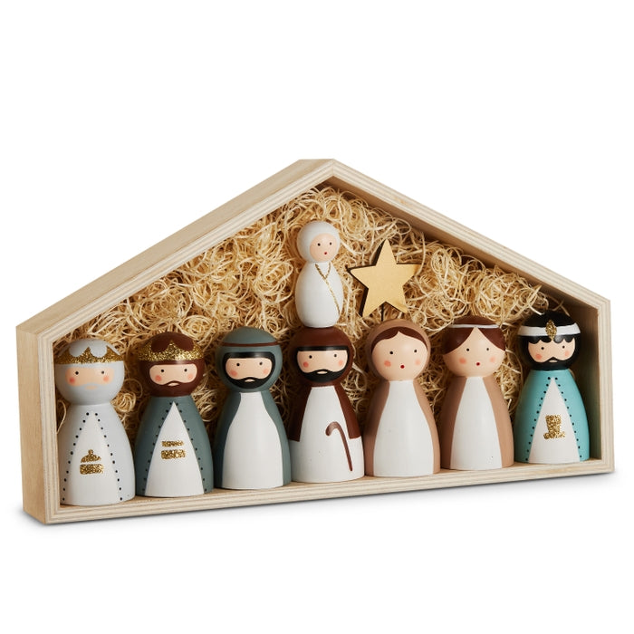 3.5" Nativity Set
