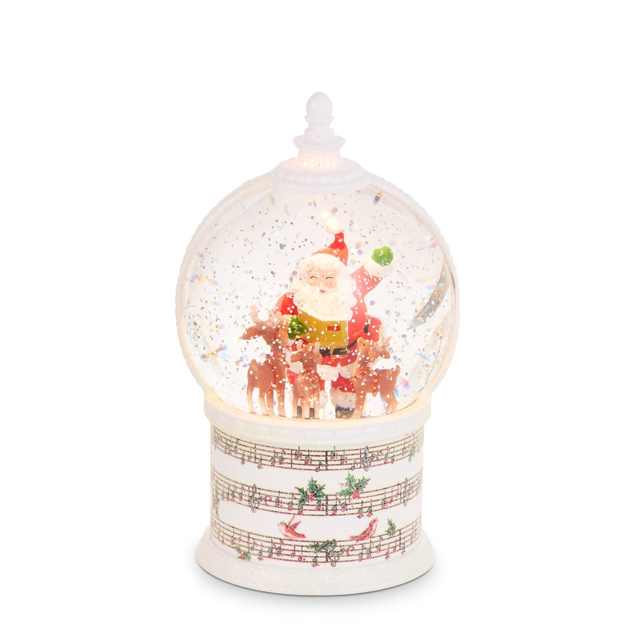 8.5" Musical Santa's Choir Lighted Water Globe