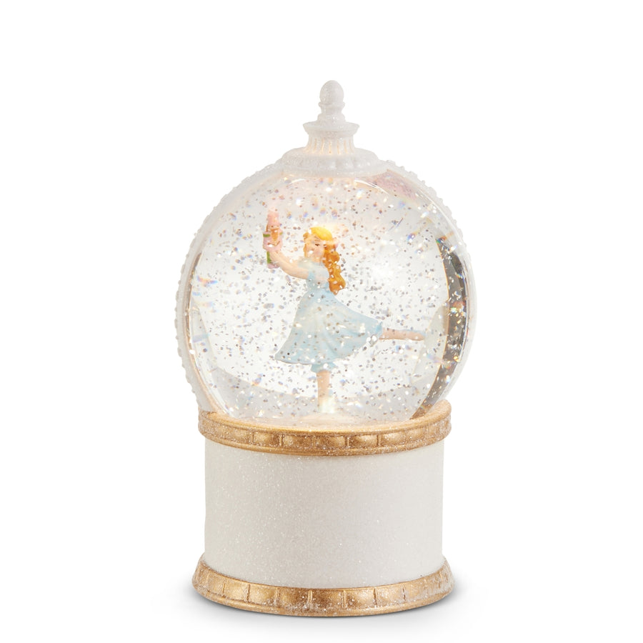 7" Animated Musical Clara's Holiday Dream Lighted Water Lantern