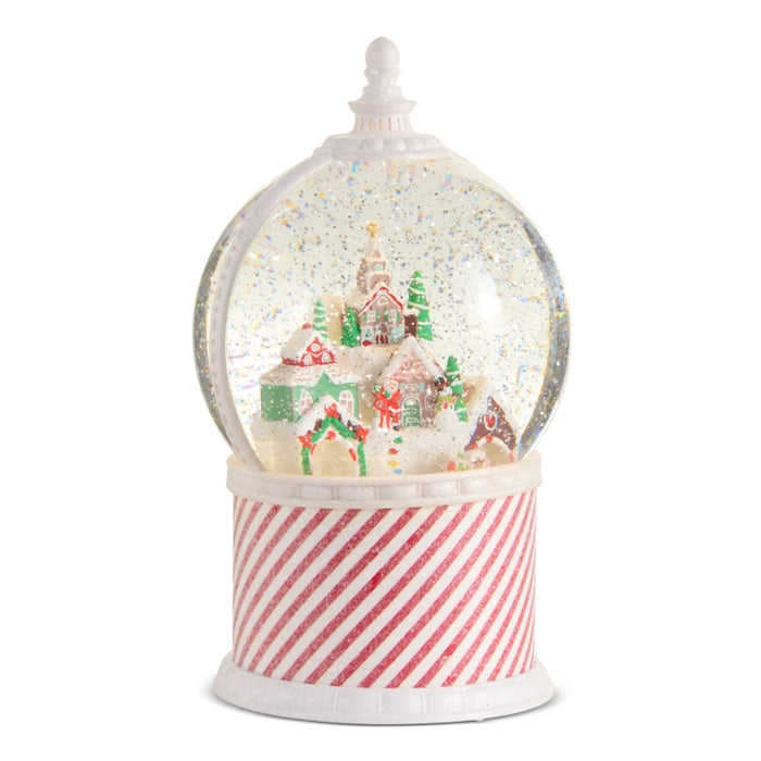 10.25" Animated Gingerbread Water Globe