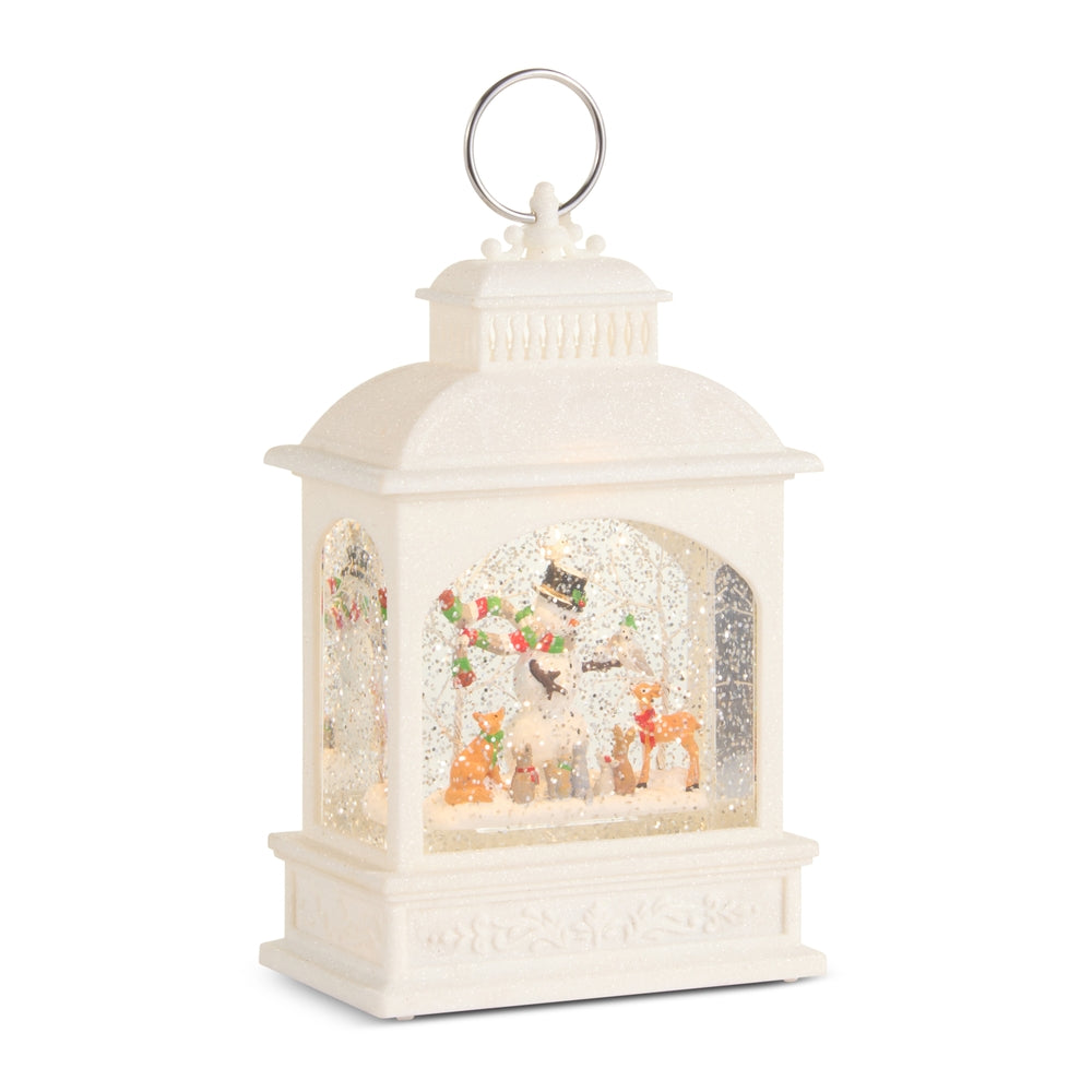 8.5" Woodland Christmas Party Lighted Water