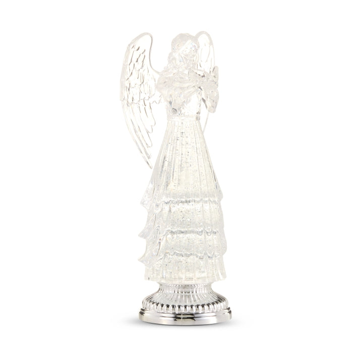 12" Silver Lit Angel