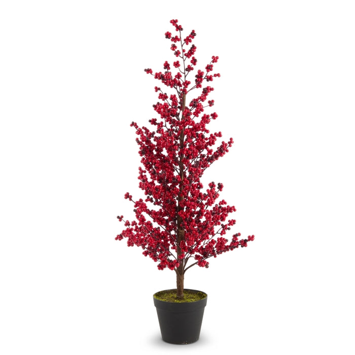 36" Red Berry Tree